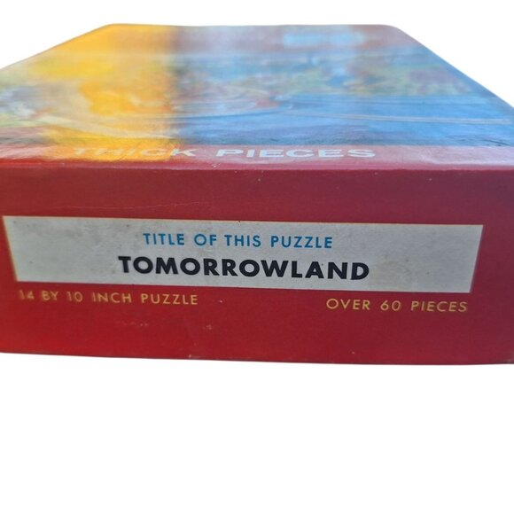 Disney Jaymar Puzzle Mickey Goofy Little Pigs Cricket Pluto Car Parade 60 Pieces - Picture 5 of 11